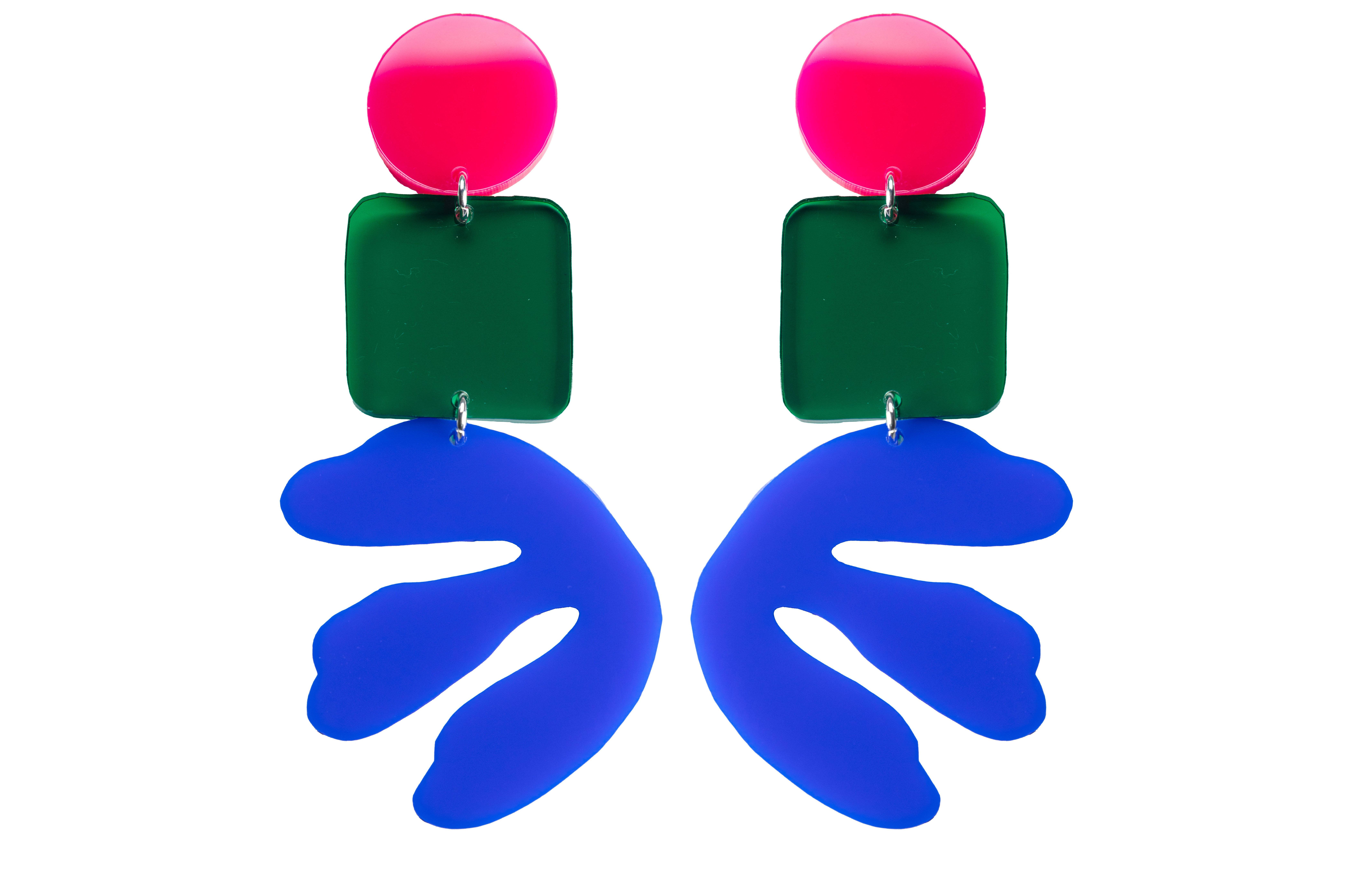 earring lasercut jewelry by Capulet and Montague